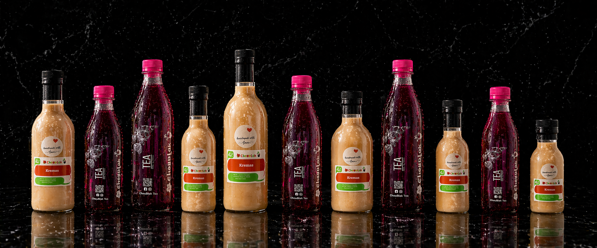 Choublak bottle lineup